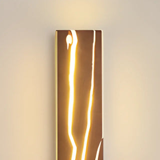 ZOWALA - Geometric Wood LED Wall Sconce Image - 17