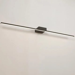 Bathroom White Modern Linear Metal LED Vanity Light Zawala Image - 14