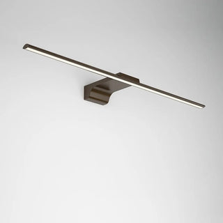 Bathroom White Modern Linear Metal LED Vanity Light Zawala Image - 21