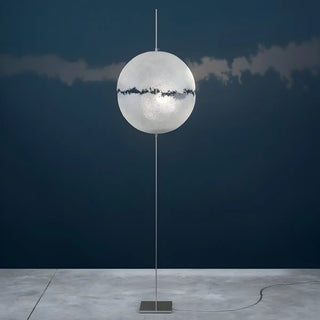 Artistic Spherical Glass PostKrisi F 64 Floor Lamp Zawala Image - 1