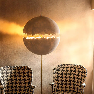 Artistic Spherical Glass PostKrisi F 64 Floor Lamp Zawala Image - 2