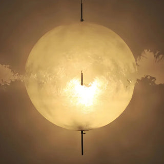 Artistic Spherical Glass PostKrisi F 64 Floor Lamp Zawala Image - 4
