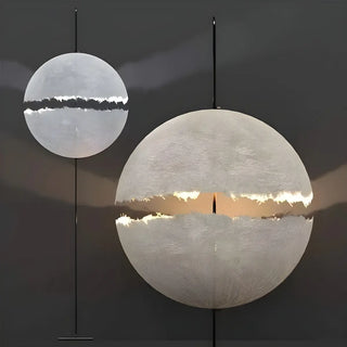 Artistic Spherical Glass PostKrisi F 64 Floor Lamp Zawala Image - 5