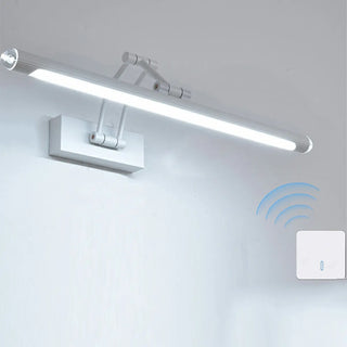 Contemporary LED Adjustable Linear Metal Vanity Light Zawala Image - 10