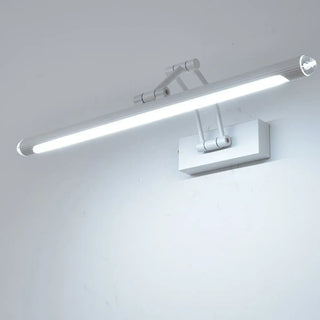 Contemporary LED Adjustable Linear Metal Vanity Light Zawala Image - 13