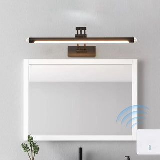 Contemporary LED Adjustable Linear Metal Vanity Light Zawala Image - 3