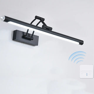 Contemporary LED Adjustable Linear Metal Vanity Light Zawala Image - 8