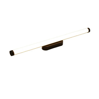 Contemporary Linear LED Bathroom Black Vanity Light Zawala Image - 6