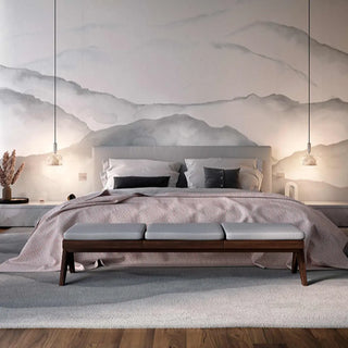 ZOWALA - Contemporary Dome Alabaster Bedroom White Pendant Light Image - 7