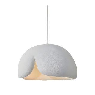 Contemporary Bowl Resin Pendant Light for Dining Room Zawala Image - 6