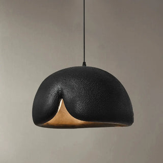 Contemporary Bowl Resin Pendant Light for Dining Room Zawala Image - 8