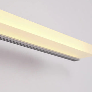 Contemporary White Linear LED Vanity Light Fixture Zawala Image - 7