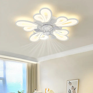Flower Ceiling Fan with Light