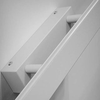 Contemporary White Oval LED Bathroom Vanity Light Zawala Image - 14