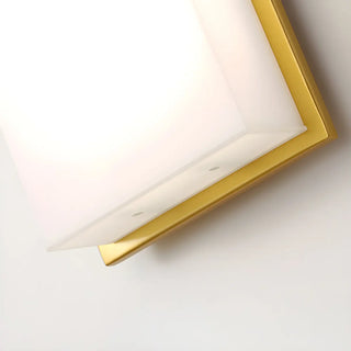ZOWALA - Contemporary LED White Rectangular Exterior Wall Light Image - 17