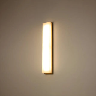 ZOWALA - Contemporary LED White Rectangular Exterior Wall Light Image - 9