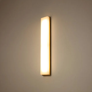 ZOWALA - Contemporary LED White Rectangular Exterior Wall Light Image - 11
