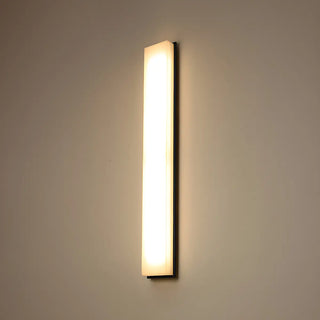 ZOWALA - Contemporary LED White Rectangular Exterior Wall Light Image - 6