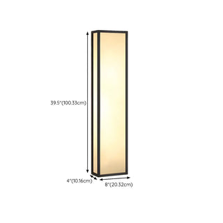 Contemporary Vertical Metal Resin External Wall Light Zawala Image - 18