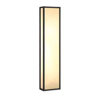 Contemporary Vertical Metal Resin External Wall Light Zawala Image - 5