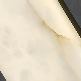 ZOWALA - Contemporary Vertical Stone Rectangle Wall Sconce Image - 10