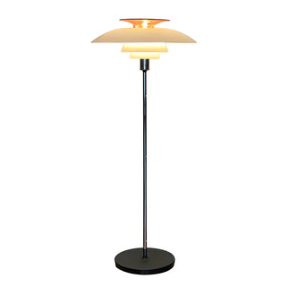 Contemporary White Tiered Cone Shade Floor Lamp Zawala Image - 10