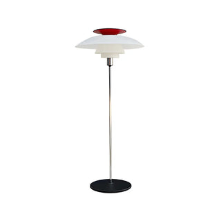Contemporary White Tiered Cone Shade Floor Lamp Zawala Image - 11