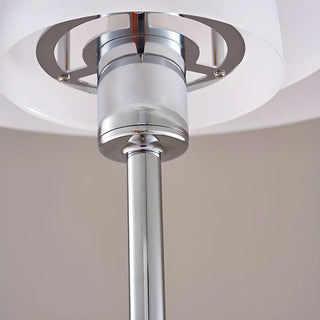 Contemporary White Tiered Cone Shade Floor Lamp Zawala Image - 7