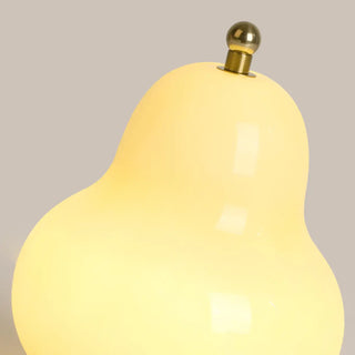 Artistic Cute Pear-Shaped Bedside Atmosphere Table Lamp Zawala Image - 14