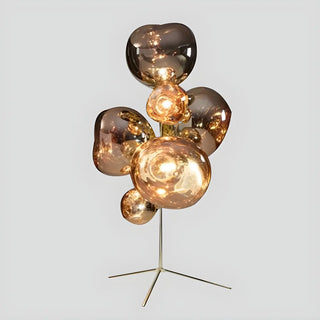ZOWALA - Creative Gold Cluster Melt Floor Lamp Image - 10