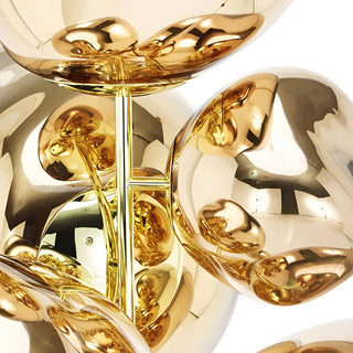 ZOWALA - Creative Gold Cluster Melt Floor Lamp Image - 13