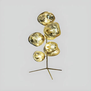 ZOWALA - Creative Gold Cluster Melt Floor Lamp Image - 7