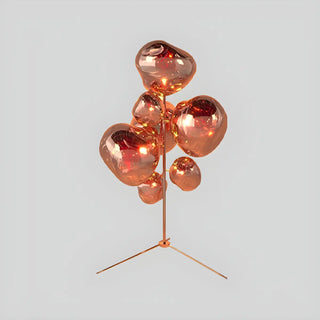 ZOWALA - Creative Gold Cluster Melt Floor Lamp Image - 9
