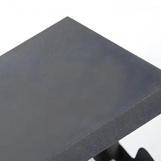 Creative Black Cube Frame Hill Decor Metal Outdoor Lamp Zawala Image - 8