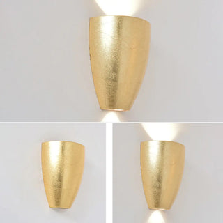 ZOWALA - Modern Cup-Shaped Black Up Down Vanity Wall Light Image - 13