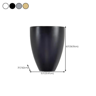 ZOWALA - Modern Cup-Shaped Black Up Down Vanity Wall Light #size
