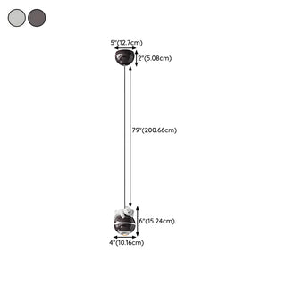 Unique Cute Bear Chrome Globe Children Room Pendant Light Zawala #size