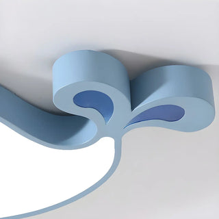Corridor Adorable Whale LED Flush Mount Ceiling Light Zawala Image - 16