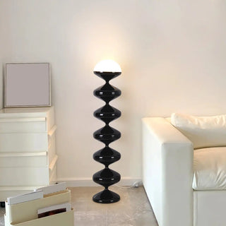 Decorative Green Dome Column Metal LED Floor Lamp Zawala Image - 8