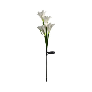 Decorative Plastic Lily Bouquet LED Landscape Lighting Zawala Image - 10