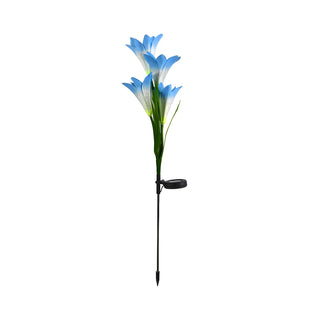Decorative Plastic Lily Bouquet LED Landscape Lighting Zawala Image - 12