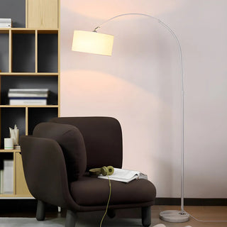 Adjustable Decorative Rainbow Cylinder Metal Floor Lamp Zawala Image - 11