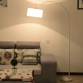 Adjustable Decorative Rainbow Cylinder Metal Floor Lamp Zawala Image - 3