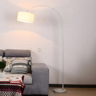 Adjustable Decorative Rainbow Cylinder Metal Floor Lamp Zawala Image - 4