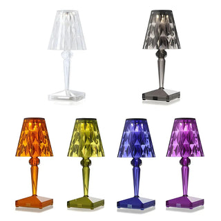 Simple Square Base Cup Shape Colorful Decor Table Lamp Zawala Image - 19