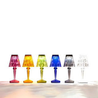 Simple Square Base Cup Shape Colorful Decor Table Lamp Zawala Image - 21