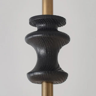 ZOWALA - Umbrella Fabric Bedroom Downrod Beige Dome Chandelier Image - 9