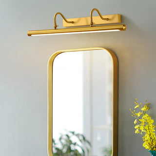ZOWALA - Elegant Gold Straight Linear Vanity Mirror Light Image - 1