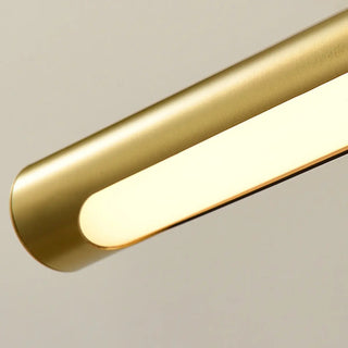 ZOWALA - Elegant Gold Straight Linear Vanity Mirror Light Image - 12