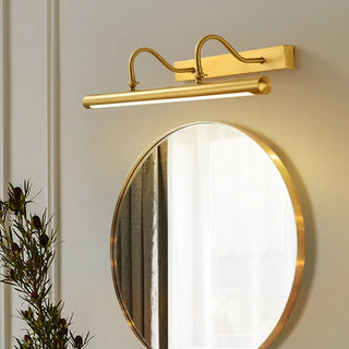 ZOWALA - Elegant Gold Straight Linear Vanity Mirror Light Image - 2